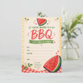 Invitation Summer BBQ (Debout devant)