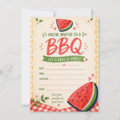 Invitation Summer BBQ (Devant)