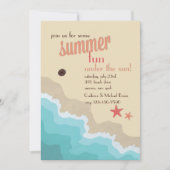 Invitation Summer Beach (Devant)