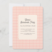 Invitation Summer Beach Bachelorte (Dos)