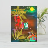 Invitation Summer beach café bar bar cocktail soirée moo (Debout devant)