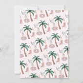 Invitation Summer Beach Pool Sweet sixteen (Dos)