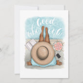 Invitation Summer Beach Vacances Anniversaire (Devant)