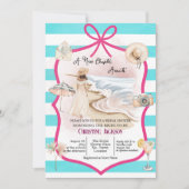 Invitation Summer Chic 'A New Chapter Awaits' Bridal Shower (Devant)