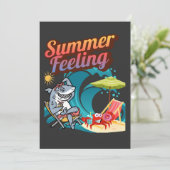 Invitation Summer Feeling (Debout devant)