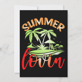 Invitation Summer Lovin Summer Break