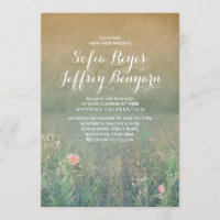 Summer Meadow Élégant et Mariage rêvé