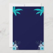 Invitation Summer Miami Weekend Beach Bachelorette Party  (Dos)