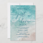 Invitation Summer Ocean Blue Beach Elegance (Devant)
