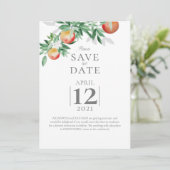 Invitation Summer Orchard Enregistrer la date (Debout devant)