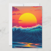 Invitation Summer Party-Sunset Beach (Dos)