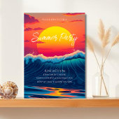 Invitation Summer Party-Sunset Beach