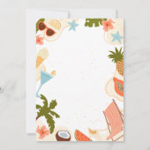 Invitation  Summer Pool Party Baby Shower  (Dos)