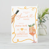 Invitation Summer Soiree Cocktail party (Debout devant)