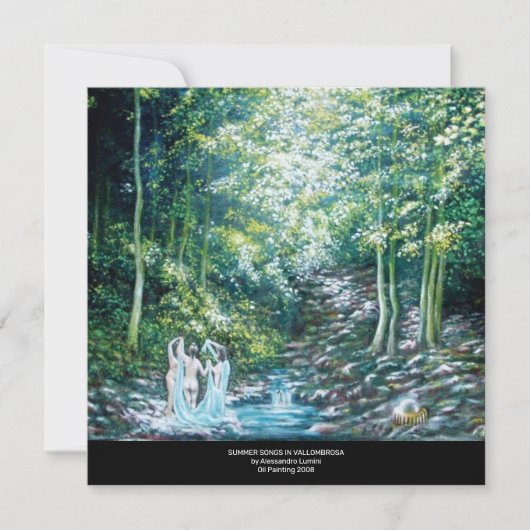 INVITATION SUMMER SONGS (Devant)