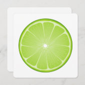 Invitation Summer Sweet Limeade Party (Devant / Derrière)