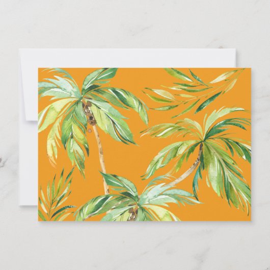 Invitation Summer Tropical Beach Party (Dos)