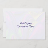 Invitation Summerrainbow, Rainbowart 3D Abstrait (Dos)