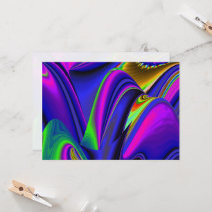 Invitation Summerrainbow, Rainbowart 3D Abstrait