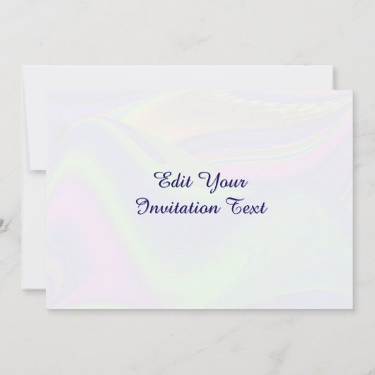 Invitation Summerrainbow, Rainbowart 3D Abstrait (Dos)