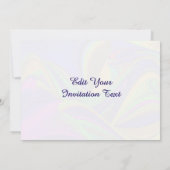 Invitation Summerrainbow, Rainbowart 3D Abstrait (Dos)