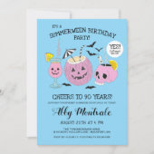 Invitation Summerween 90th Birthday Cocktail Party (Devant)