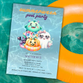 Invitation Summerween Pool Party Kids Birthday Party Any Age 