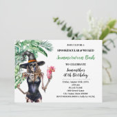 Invitation Summerween Sorcières Pool Bassin Anniversaire (Debout devant)