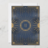 Invitation sun and stars (Dos)