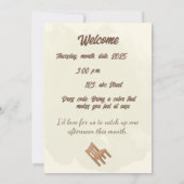 Invitation Sun-drenched Afternoon Invitation-Cozy Tea & Story (Dos)