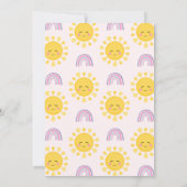 Invitation Sun Rainbow Premier Voyage Autour Du Soleil Premie (Dos)