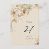 Invitation Sun-Washed Garden Wedding Floral ID1283 (Dos)
