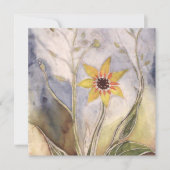 Invitation Sunflower (Devant)