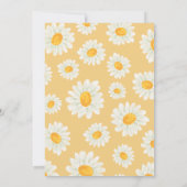 Invitation Sunflower Floral seamless pattern baby shower (Dos)