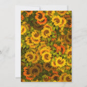 Invitation Sunflower Girls Twin Elephant Baby shower (Dos)