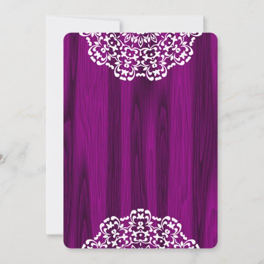 Invitation Sunflower Mason Jar Rustique Mariage (Dos)