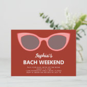 Invitation Sunnies Beach Bachelorette Week-end (Debout devant)