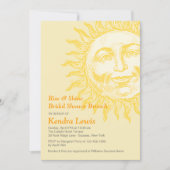 Invitation Sunny (Devant)