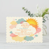 Invitation Sunny Morning (Debout devant)