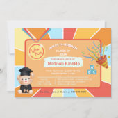 Invitation Sunray Kids Célébration de la graduation élémentai (Devant)