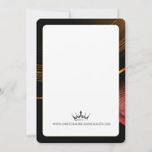 Invitation Sunset Dust Premium Pageant Promo Card (Dos)