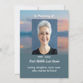 Invitation Sunset Evening Sky Dusk Celebration Life Service (Dos)