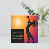 Invitation Sunset Kokopelli (Debout devant)