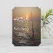 Invitation Sunset Ocean Fishing RetiParty (Debout devant)