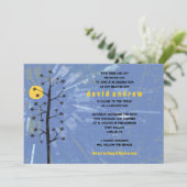 Invitation Sunset Tree Bar Mitzvah (Debout devant)