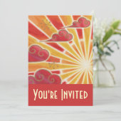 Invitation Sunset 'You're Invited' (Debout devant)
