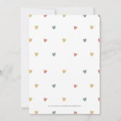 Invitation Sunshine Boho Sun Baby shower non sexiste (Dos)