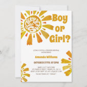 Invitation Sunshine Genre Révéler Ici Le Thème Soleil (Devant)