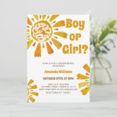 Invitation Sunshine Genre Révéler Ici Le Thème Soleil (Debout devant)