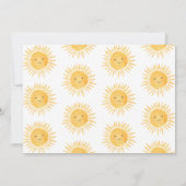 Invitation Sunshine Girl's First Birthday Party (Dos)